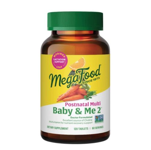 MegaFood Baby and Me 2 Postnatal Multi, 120 tabs