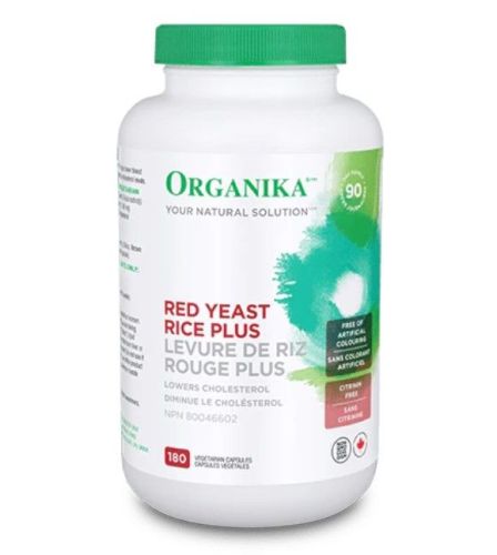 Organika Red Yeast Rice, 180cap