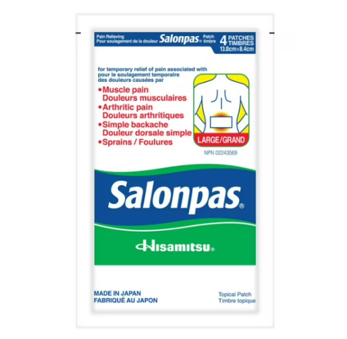 Salonpas Patch Lg 4