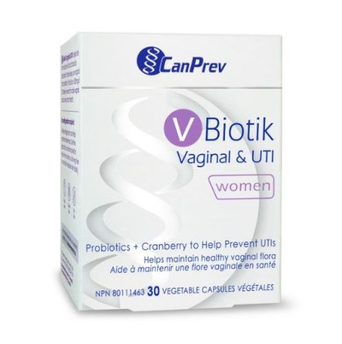 Canprev V Biotik Vaginal & UTI, 30 v-caps