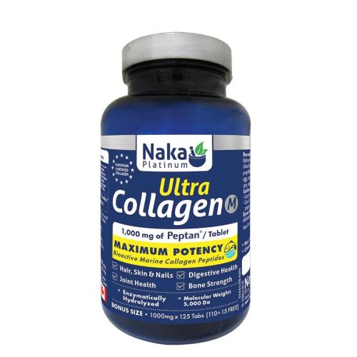 Naka Platinum Ultra Collagen (Marine Source), 125 Tabs