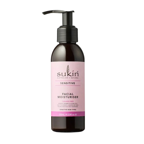 Sukin Sensitive Facial Moisturiser, 125 mL