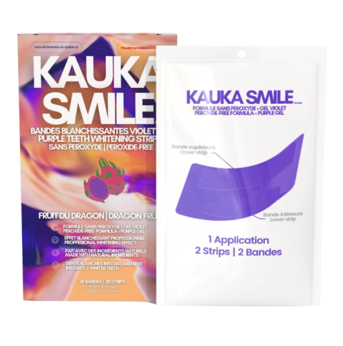 Kauka Purple Gel Whitening Strips, 28ct