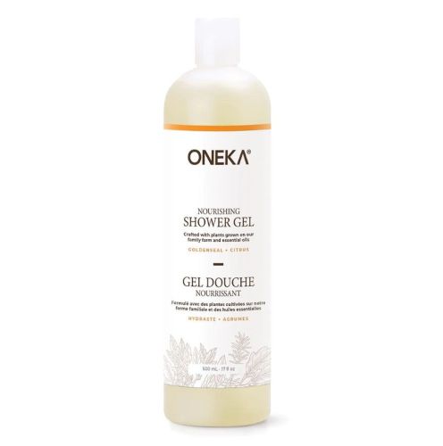 Oneka Shower Gel (Body Wash), Goldenseal & Citrus, 500ml