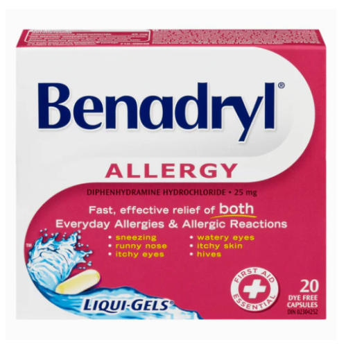 Benadryl Rg Liquigel 20