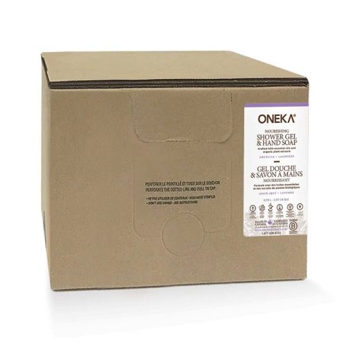 Oneka Conditioner, Angelica & Lavender, Bulk Refill (bag-in-box), 9.75l