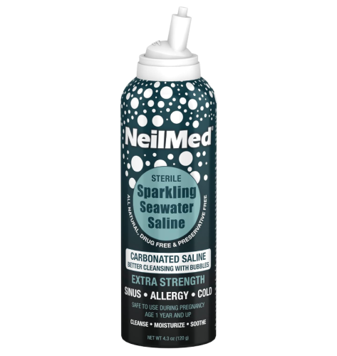  Neilmed Nasamist Spark Seawater Saline Spray, 125ml