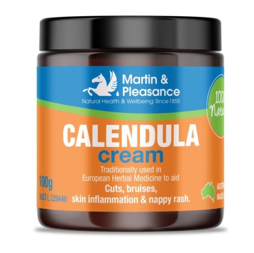 Martin & Pleasance Calendula Natural Herbal Cream, 100g