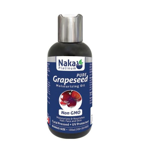 Naka Platinum Moisturizing Oil - Grapeseed, 130ml