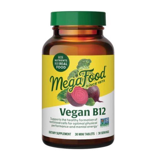 MegaFood Vegan B12, 30 tabs