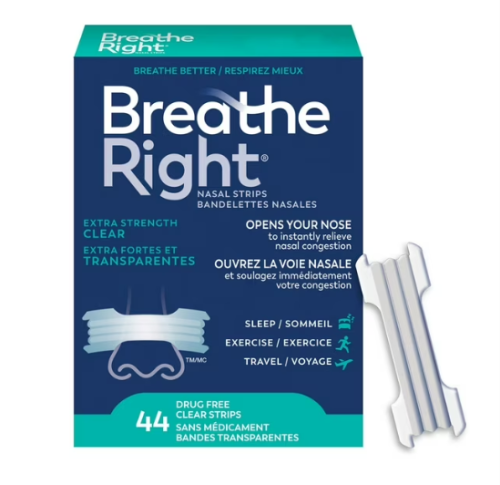 Breathe Right Extra Strength Clear 44