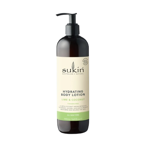 Sukin Hydrating Body Lotion - Lime & Coconut, 500 mL