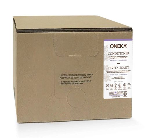 Oneka Conditioner, Angelica & Lavender, Bulk Refill, 9.75L