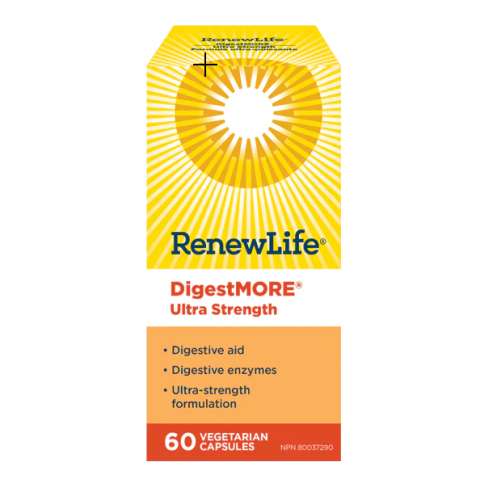 Renew Life DigestMORE ULTRA, 60 caps