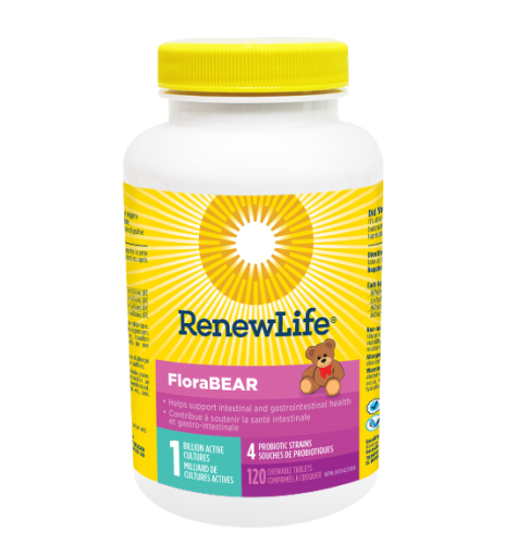 Renew Life FloraBEAR, 120 tabs