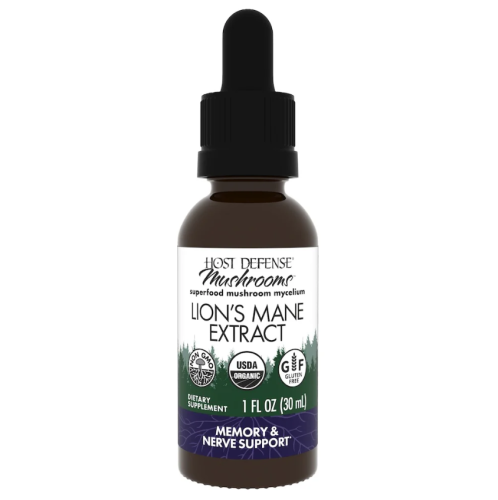 Host Defense Lion's Mane (Hericium Erinaceus) Extract, 1 fl. oz