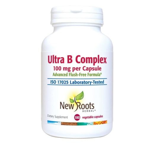 New Roots Herbal Ultra B Complex 100 mg, 180 capsules