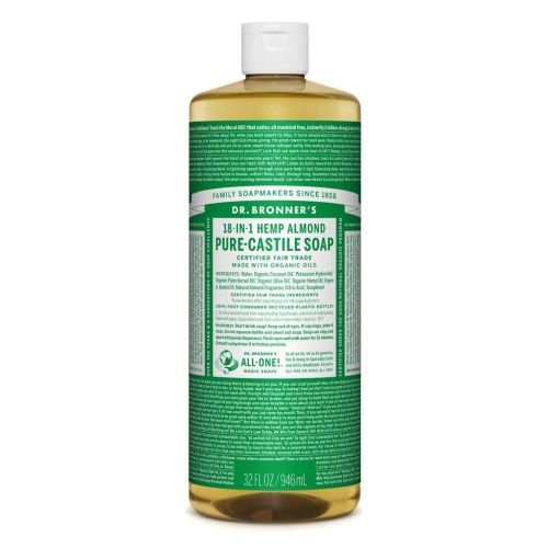 Dr. Bronner's Almond Pure-Castile Liquid Soap, 946ml