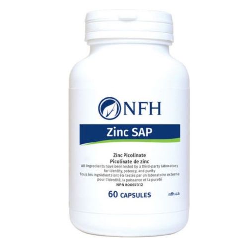 NFH Zinc SAP, 60 capsules