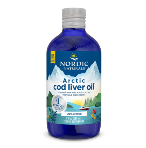 Nordic Naturals Arctic Cod Liver Oil Lemon, 237ml