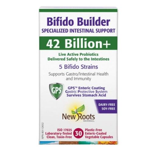 New Roots Herbal Bifido Builder Specialized Intestinal Support, 30 capsules