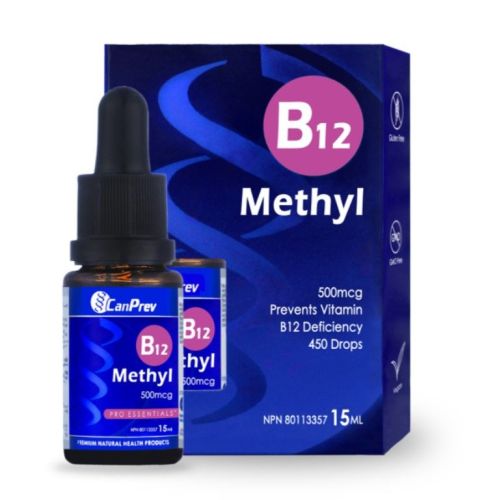 CanPrev B12 Methyl 500mcg Drops, 15 ml