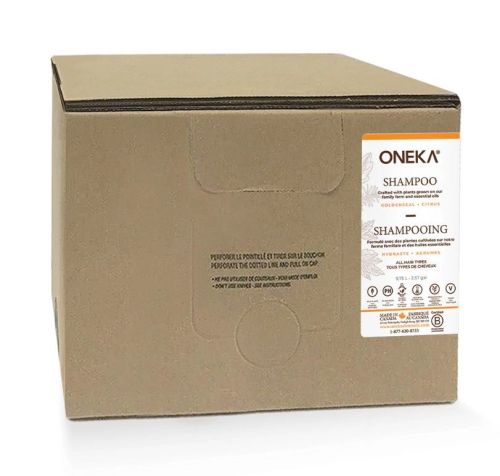 Oneka Shampoo, Goldenseal & Citrus, Bulk Refill, 9.75L