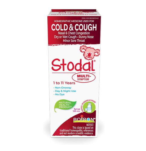 Boiron Stodal Cold And Cough Syrup, 200ml