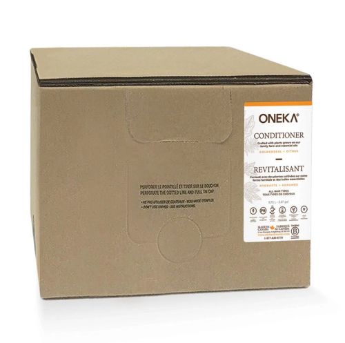 Oneka Conditioner, Goldenseal & Citrus, Bulk Refill, 9.75L