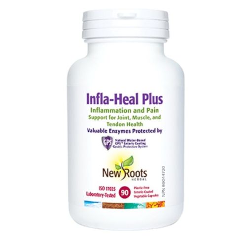 New Roots Herbal Infla-Heal Plus, 90 capsules