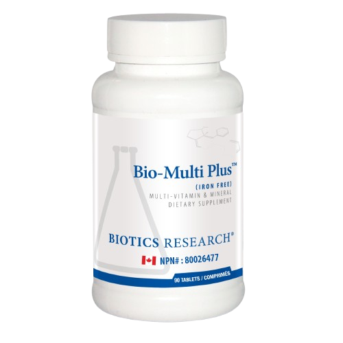 Biotics Research Bio-Multi Plus Iron Free, 90 tablets