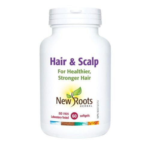 New Roots Herbal Hair & Scalp, 60 softgels