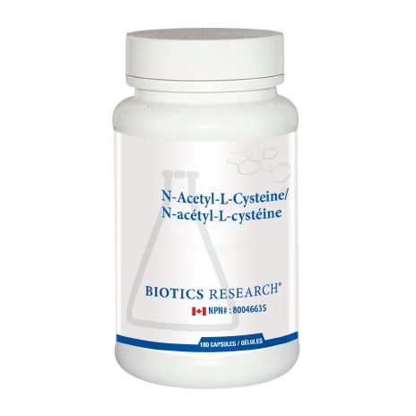 Biotics Research NAC (N-Acetyl-L-Cystine), 120 capsules