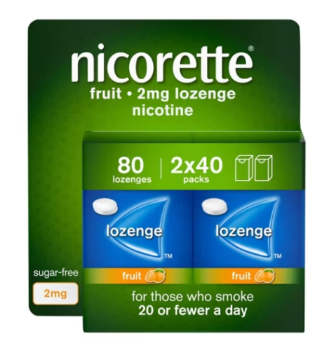 Nicorette Loz Fruit 2mg, 80