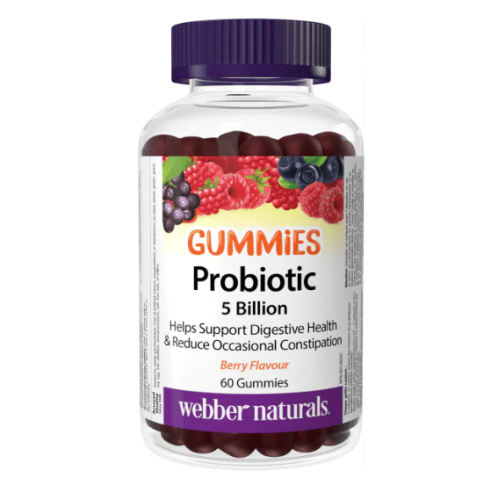 Webber Naturals Probiotic, 60 Gummies