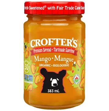 Crofter's Organic Mango Spread, 383mL