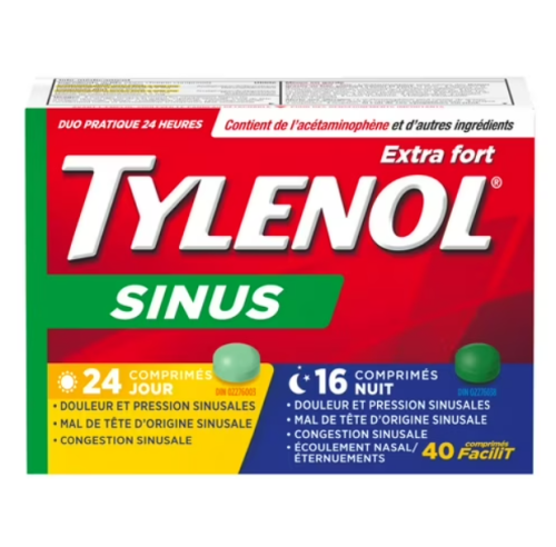 Tylenol Sinus Extra Strength D/N, 24+16