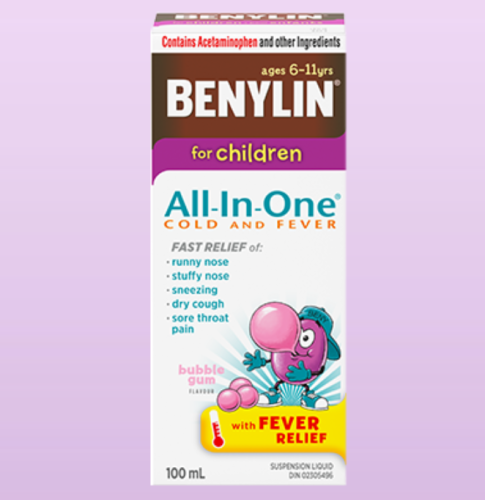 Benylin All In One Syrup Children, 100ml