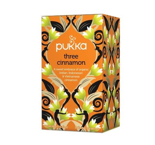 Pukka Organic Three Cinnamon, 4 x 20bg