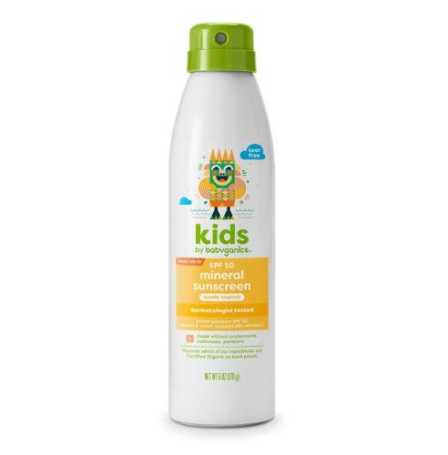Babyganics Kids SPF50 Sunscreen Spray, 170g