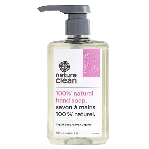 Nature Clean Sweet Pea Lemon Balm - Hand Soap, 500ml