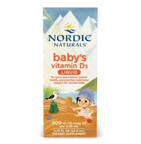 Nordic Naturals Baby's Vitamin D3 Liquid, 22.5ml