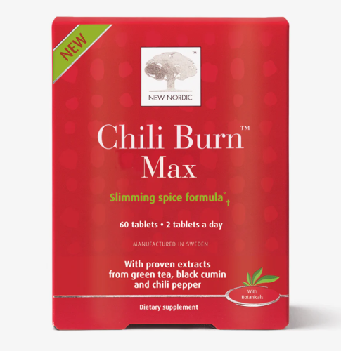 New Nordic Supplements Chili Burn Max, 60ct