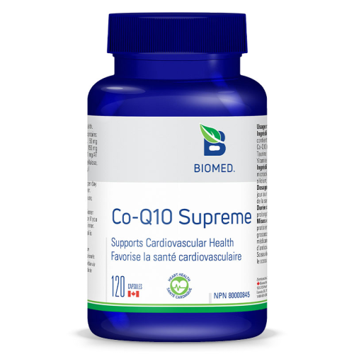 Biomed Co-Q10 Supreme (with VitE), 120 capsules