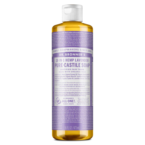 Dr. Bronner's Lavender Pure-Castile Soap, 473ml