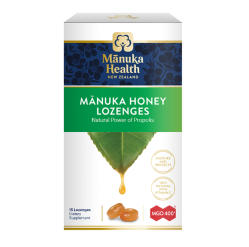 Manuka Health Manuka Honey & Propolis Lozenges MGO 400+, 65 g