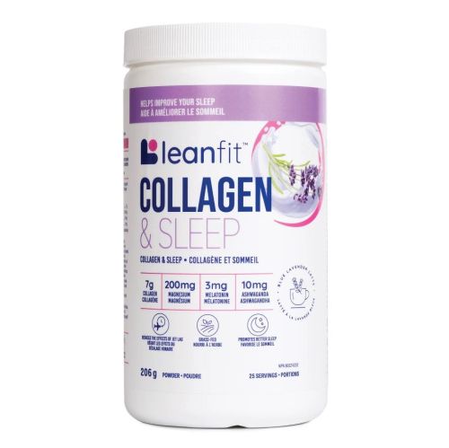 LeanFit Collagen & Sleep Blue Lavender, 206g