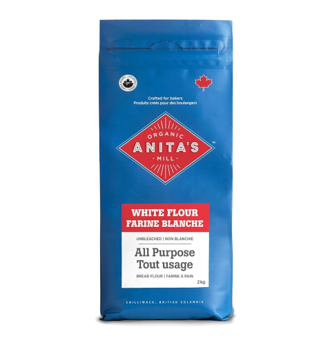 Anita's Organic Unbleached White Flour, Organic, 2kg