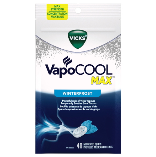 Vicks Vapocool Drops Winterfrost 40