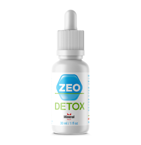 ZeoDetox Liquid, Bottle in the Box with Measuring Spoon, 30ml/1fl.oz